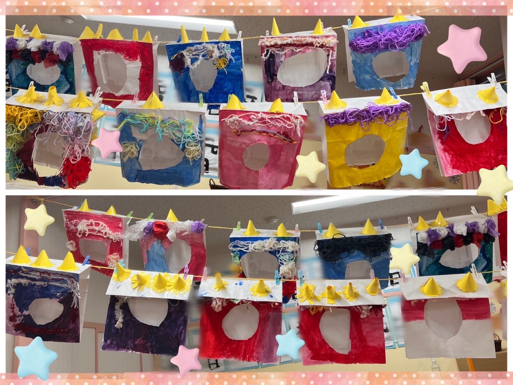 🔵鬼のお面づくり👹⚡️